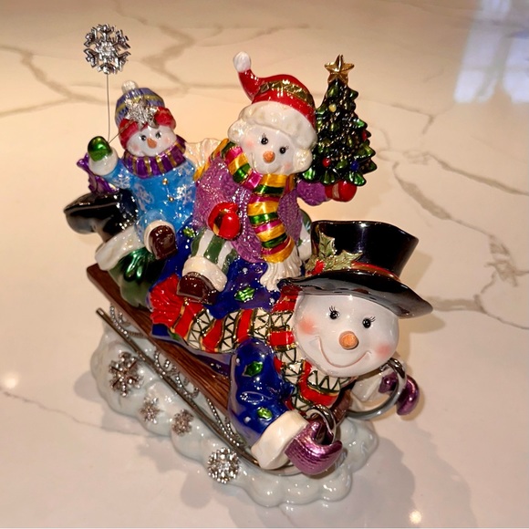 Christopher Radko Three’s a Breeze Musical Figurine - Picture 1 of 9